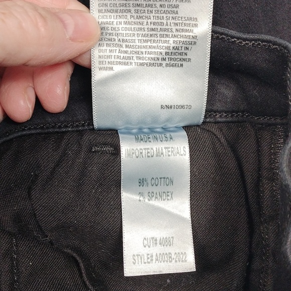 Agolde women's ripped jeans size 31 - Picture 9 of 16